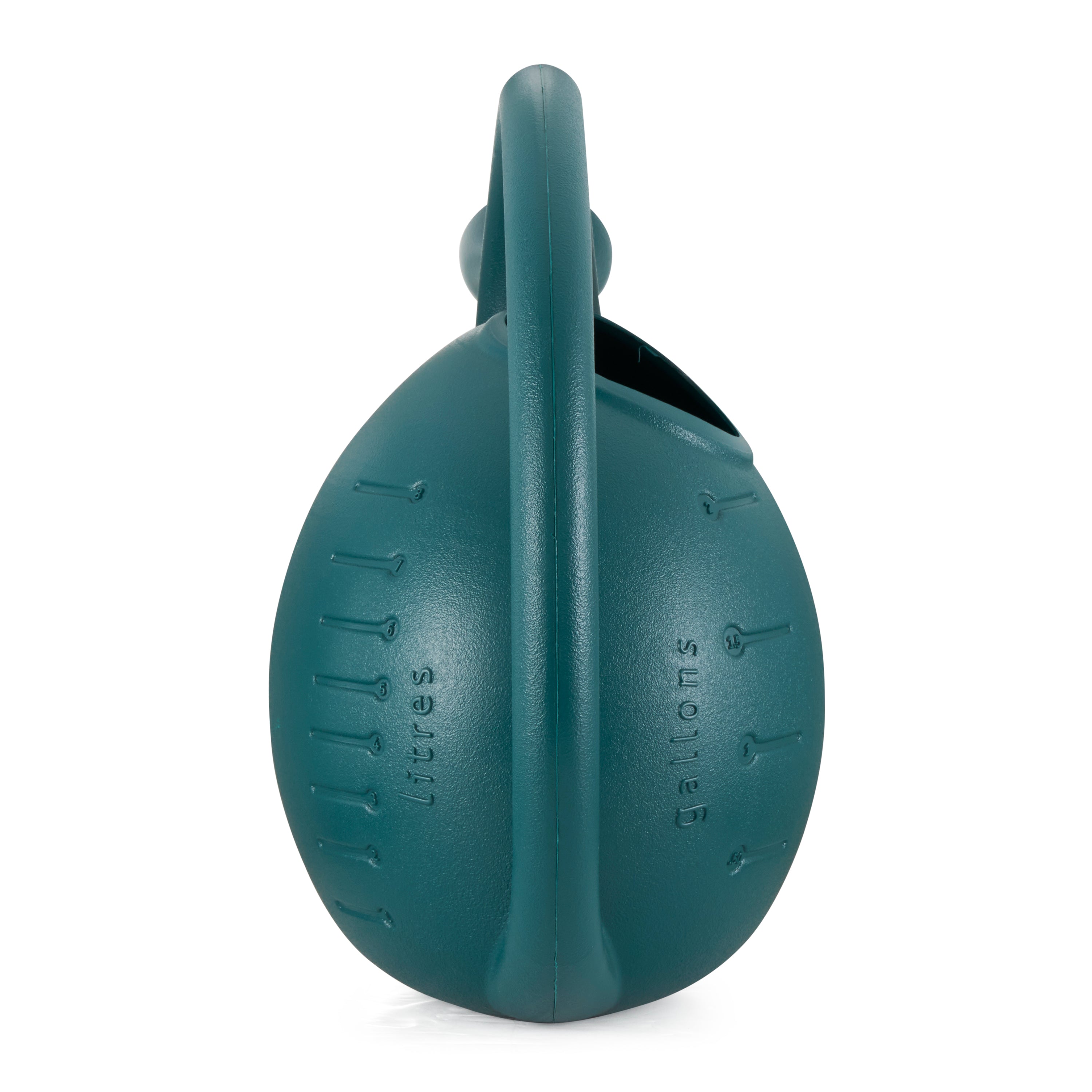 HC Companies 2 Gallon Premium Large Mouth Garden Plant Watering Can, Evergreen