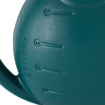 HC Companies 2 Gallon Premium Large Mouth Garden Plant Watering Can, Evergreen