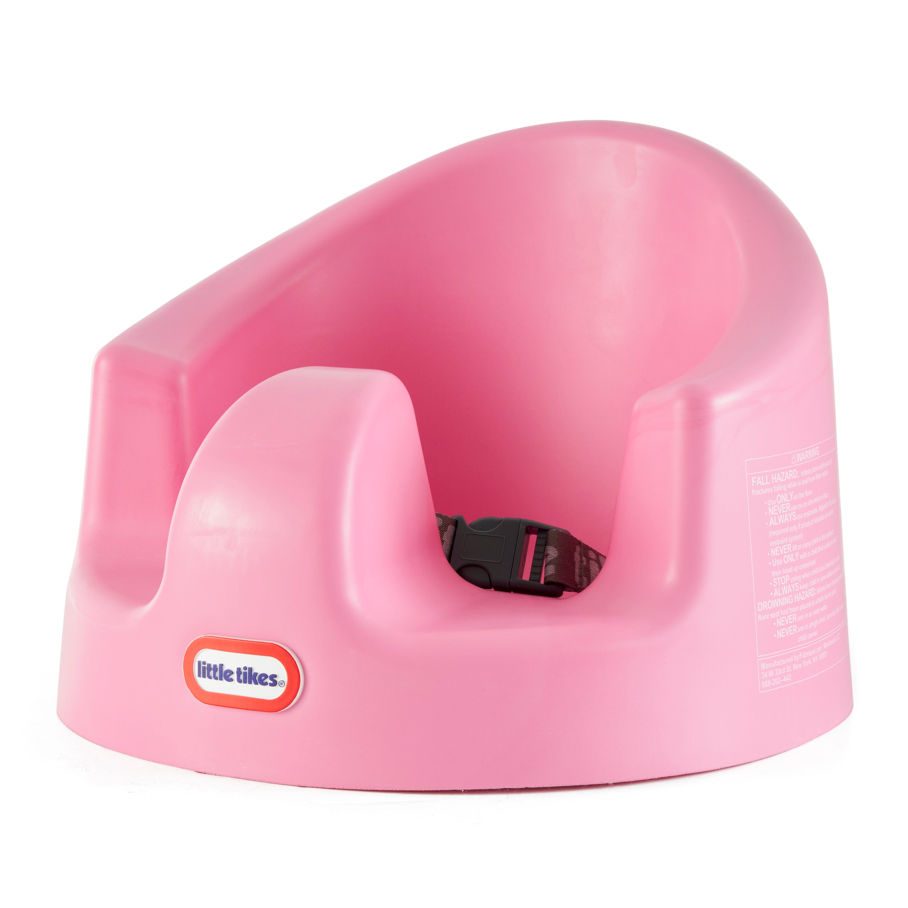 Little Tikes My First Seat Infant Toddler Foam Floor Support Baby Chair, Pink