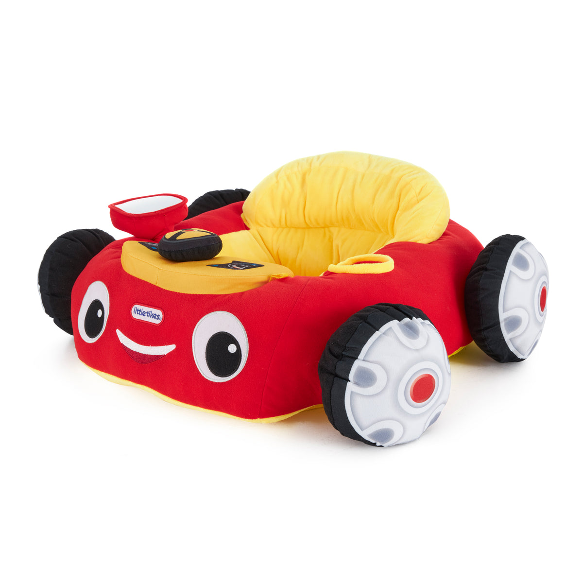 Little Tikes Cozy Coupe Plush Car Baby Toddler Lounger Floor Seat Toy, Red Car - VMInnovations