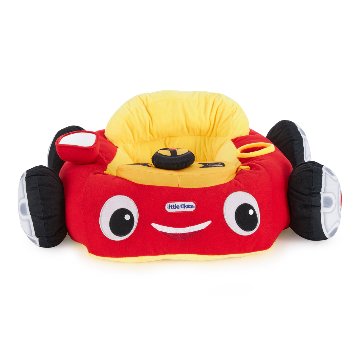Little Tikes Cozy Coupe Plush Car Baby Toddler Lounger Floor Seat Toy, Red Car - VMInnovations