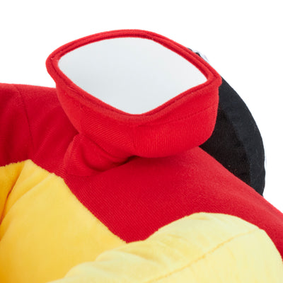 Little Tikes Cozy Coupe Plush Car Baby Toddler Lounger Floor Seat Toy, Red Car - VMInnovations