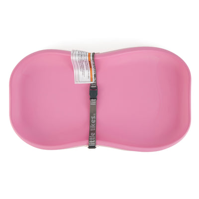 Little Tikes Deluxe 2 in 1 Baby Infant Soft Foam Changing Pad and Play Mat, Pink - VMInnovations