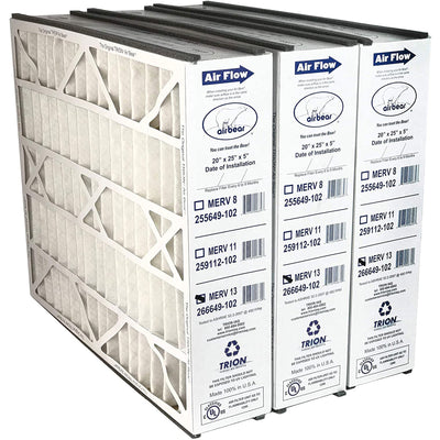 Trion Air Bear 20 x 25 x 5 Inch MERV 13 Air Purifier Filter (3 Pack) (Open Box) - VMInnovations