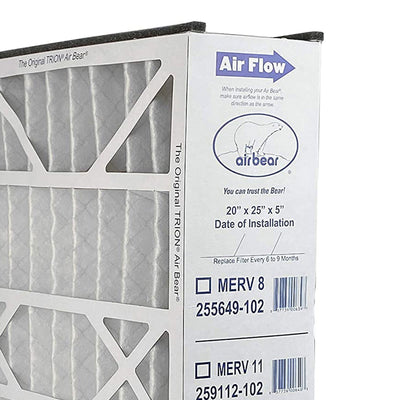 Trion Air Bear 20 x 25 x 5 Inch MERV 13 Air Filter (3 Pack) (Damaged)