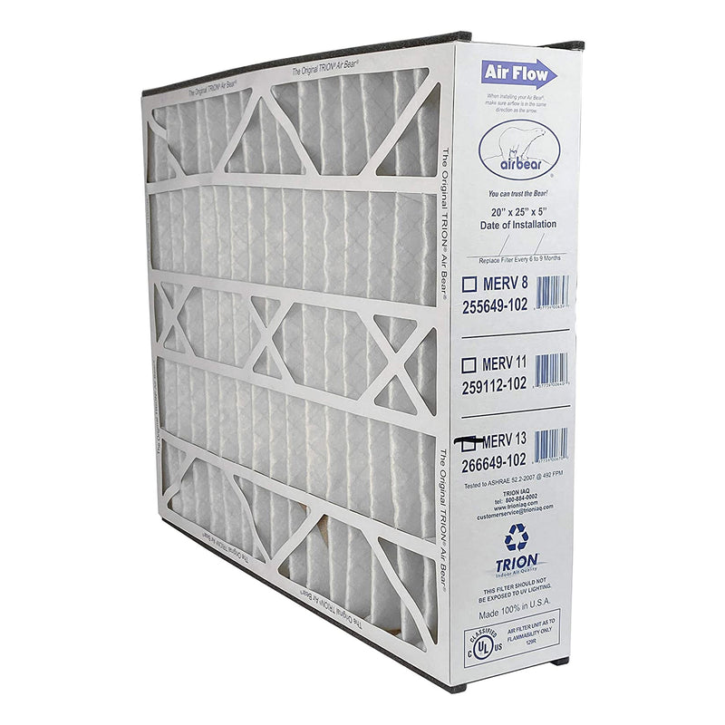 Trion Air Bear 20 x 25 x 5 Inch MERV 13 Air Purifier Filter (3 Pack) (Open Box)