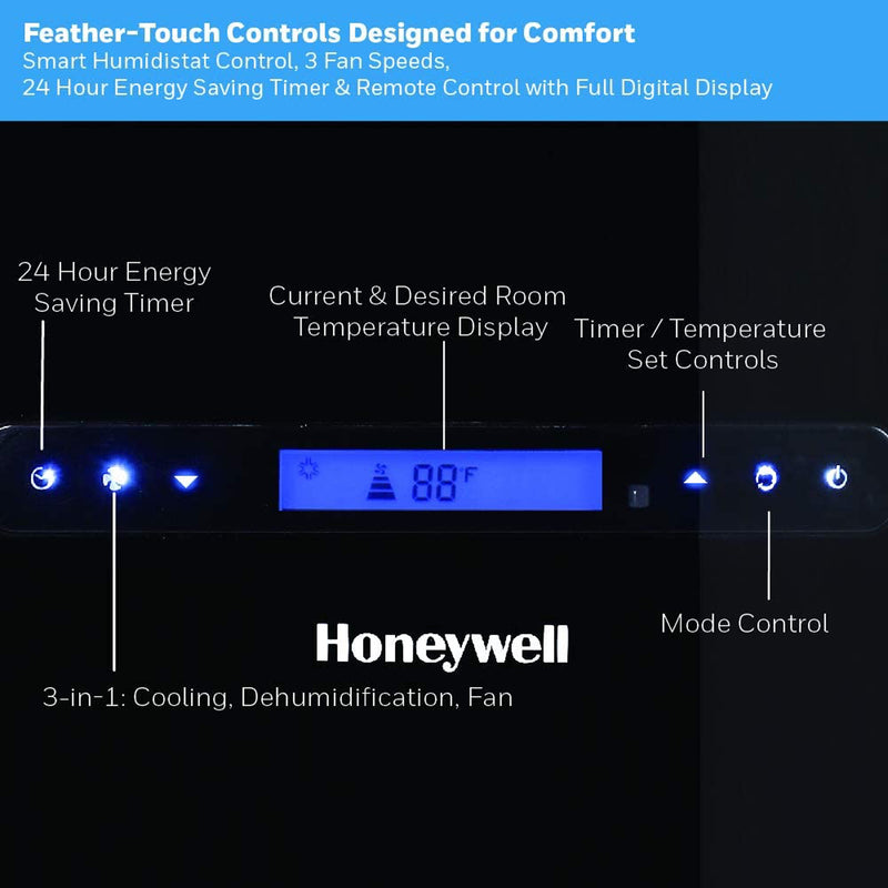 Honeywell 14,000 BTU 3-In-1 Air Conditioner (Refurbished) (Damaged)