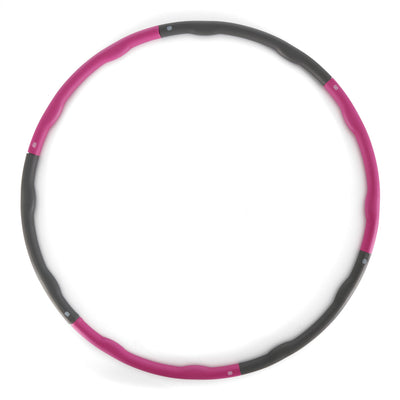 HolaHatha 6 Piece Weighted Fitness Hula Hoop for Home Workouts and Toning (Used) - VMInnovations