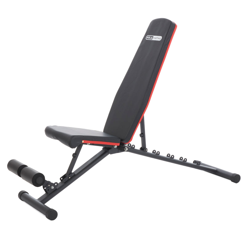 HolaHatha Adjustable Incline Workout Weight Strength Training Bench (Open Box)