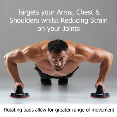 Holahatha Strength Building Non Slip Rotating Push Up Handles (For Parts)