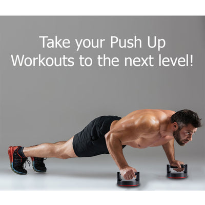 Holahatha Strength Building Non Slip Rotating Push Up Handles (For Parts)