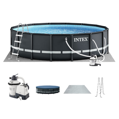 Intex 26309ST 14' x 42" Ultra XTR Frame Above Ground Pool Set w/ Pump (Open Box)