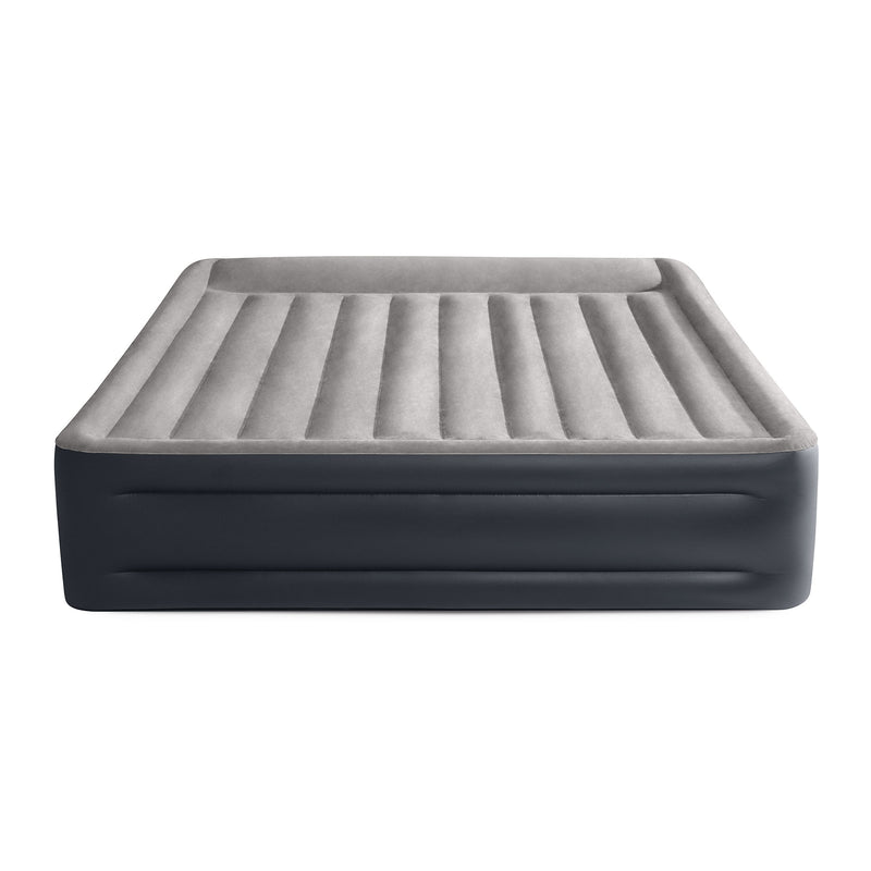 Intex Dura Beam Deluxe Raised Blow Up Air Bed w/ Built In Pump, King (For Parts)