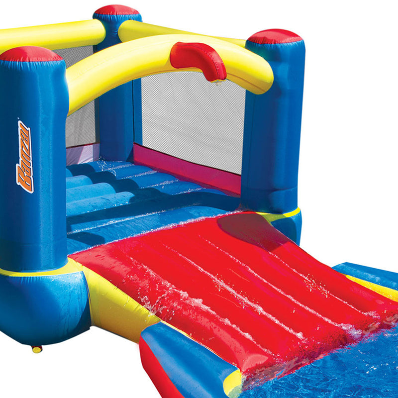 Banzai Bounce N Splash Water Park Aquatic Play Center with Slide (For Parts)