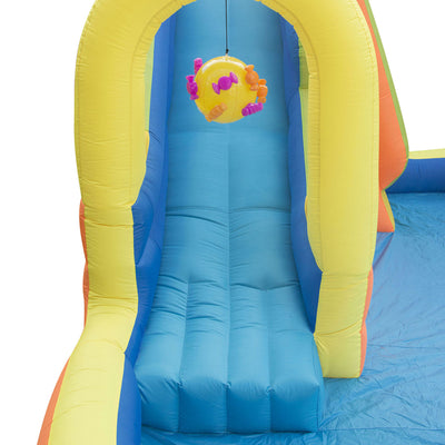 Banzai Inflatable Pinata Bash Party Slide Aquatic Activity Water Park (Open Box)