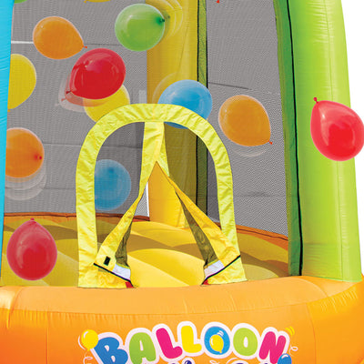 Banzai Inflatable Balloon Bounce Activity Play Center w/ 20 Balloons (For Parts)
