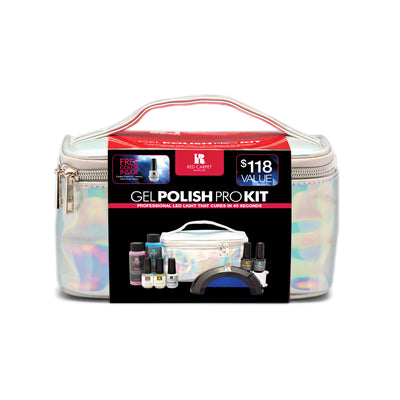 Red Carpet Manicure Starter Gel Polish Pro Complete Kit w/ LED Light