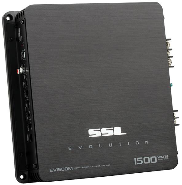 SOUNDSTORM EV1500M 1500W Monoblock A/B MOSFET Car Audio Power Stereo Amplifier