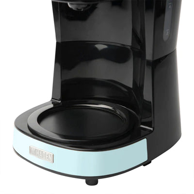 Haden Heritage 12 Cup Vintage Retro Home Coffee Maker Machine, Blue (For Parts) - VMInnovations