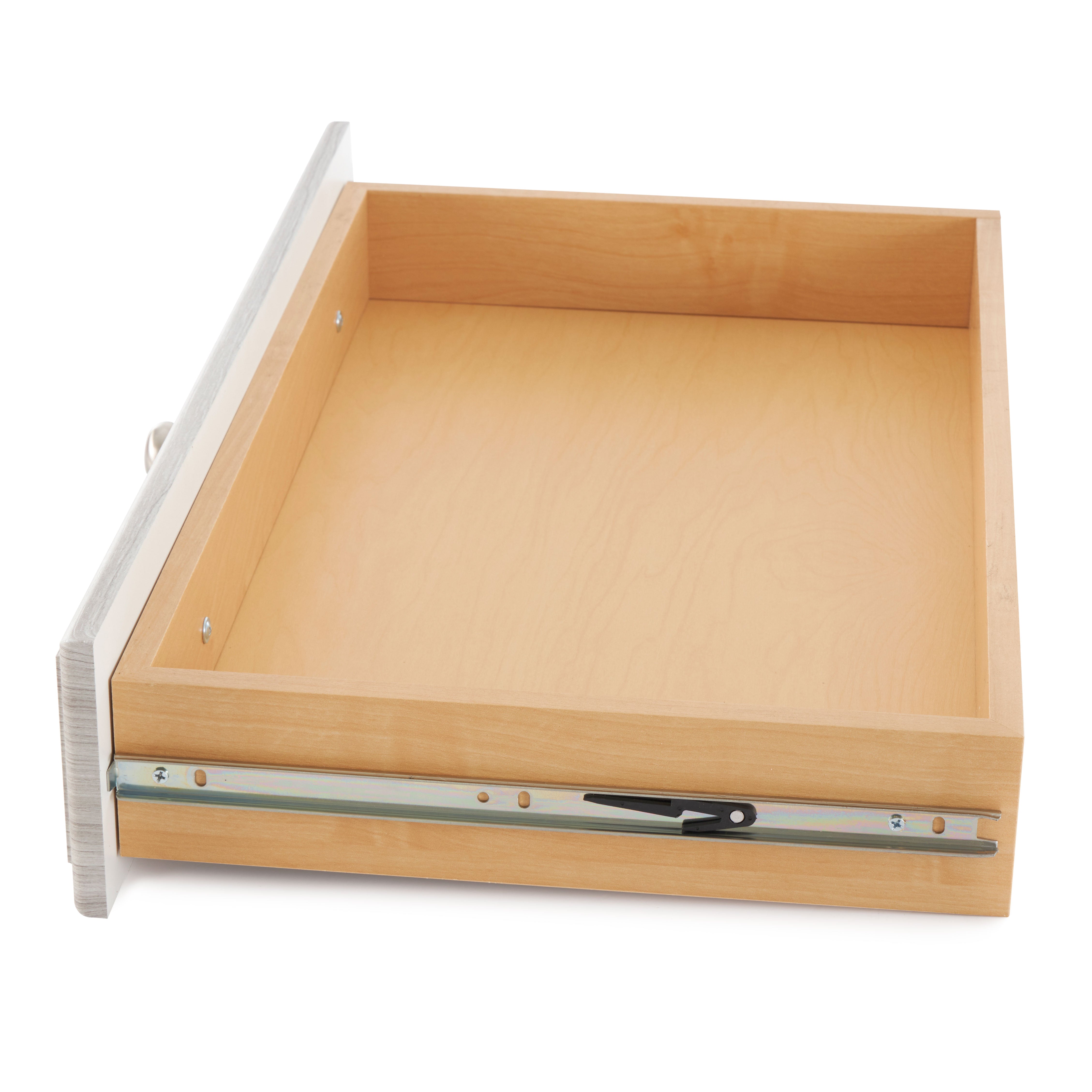 Easy Track RD04-CGON 4-Inch Deluxe Drawer for Closet Storage Tower Kit, Grey