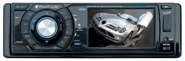 PLANET AUDIO P9680D 3.2" TFT DVD/CD/MP3/USB Car Player