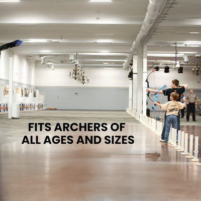 Genesis Archery Original Left Handed Compound Bow Archery Kit, Red (3 Pack)