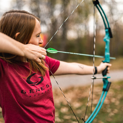 Genesis Original Bow, Draw Hand Left or Right Archery Compound Bow