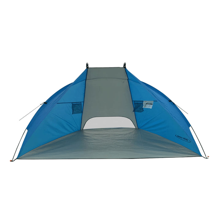Drift Creek Canopy Beach Shelter Sun Shade Tent w/Carry Bag, Blue(Open Box)