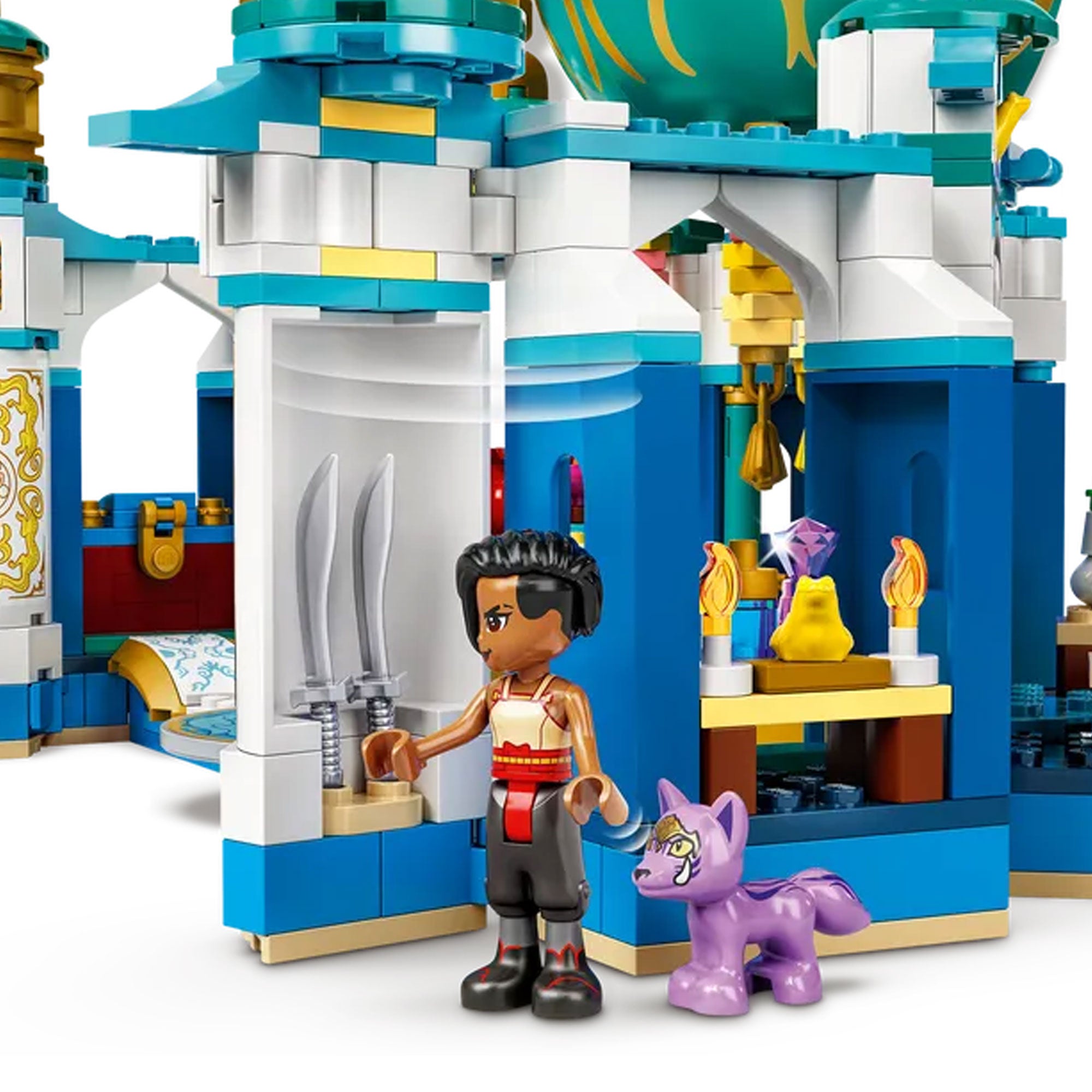 Lego Disney Raya and the Last Dragon Heart Palace Castle, New 2021 (610 Pieces)