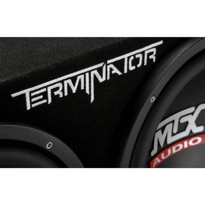 MTX TNE212D 12" 1200W Dual Car Subwoofers Audio Subs + Enclosure (Open Box)