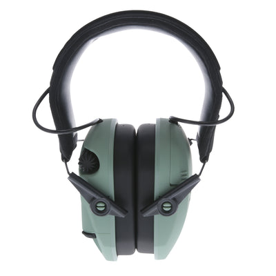 Walker's Razor Slim Shooter Sage Electronic Hearing Protection Earmuff w/ Case