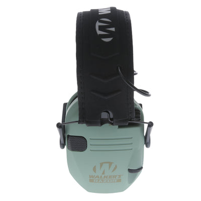 Walker's Razor Slim Shooter Sage Electronic Hearing Protection Earmuff w/ Case