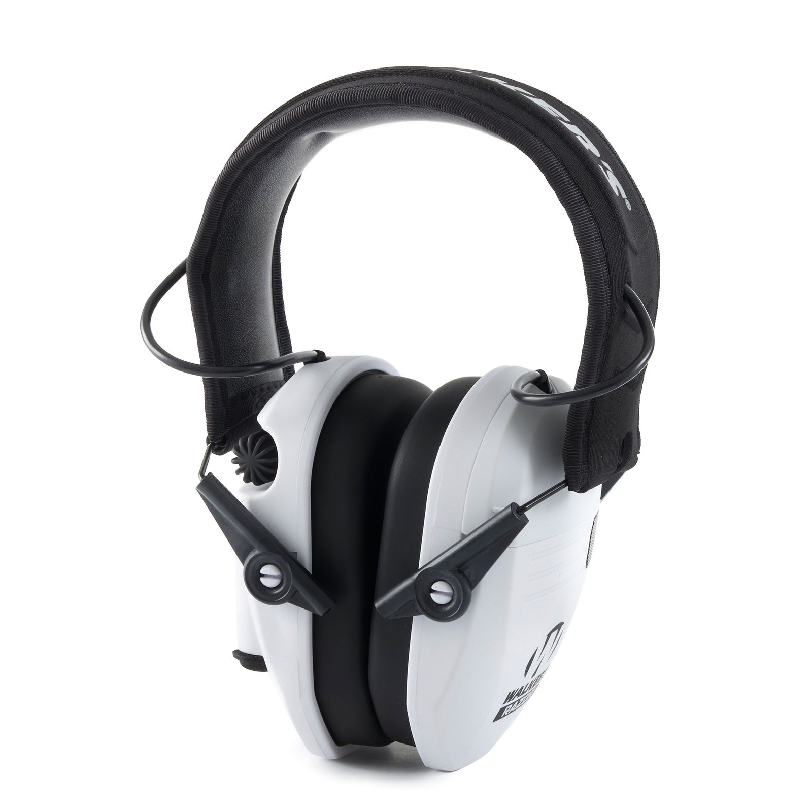 Walker's Razor Slim Shooter Folding Ear Protection Muffs with NRR of 23dB, White - VMInnovations