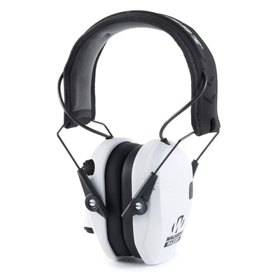 Walker's Razor Slim Shooter Folding Ear Protection Muffs with NRR of 23dB, White - VMInnovations