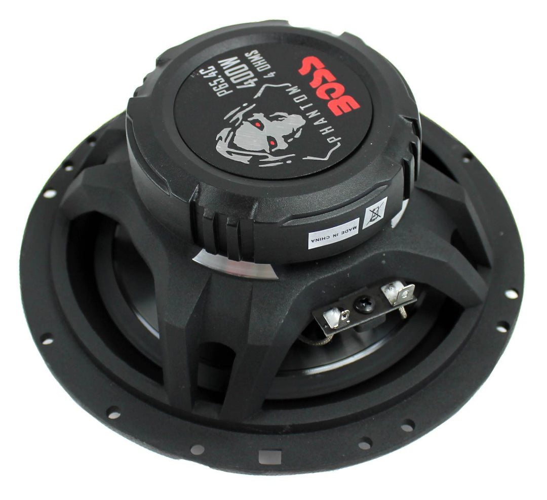 2) NEW BOSS AUDIO P65.4C 6.5" 4-Way 400W Car Coaxial Speakers Stereo P654C