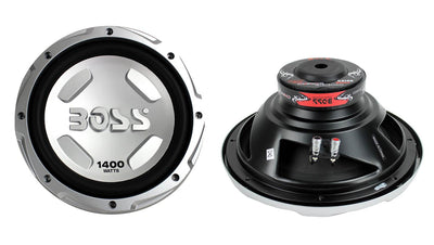 BOSS AUDIO Chaos CX122 12" 2800 Watt Car Power Subwoofer Sub Woofer PAIR - VMInnovations