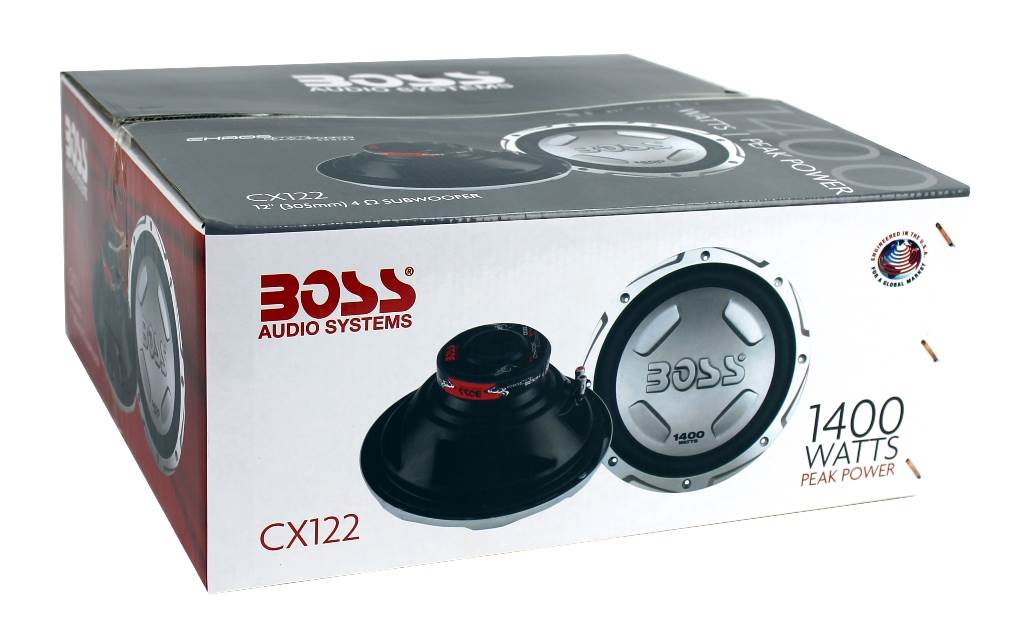 BOSS AUDIO Chaos CX122 12" 2800 Watt Car Power Subwoofer Sub Woofer PAIR - VMInnovations