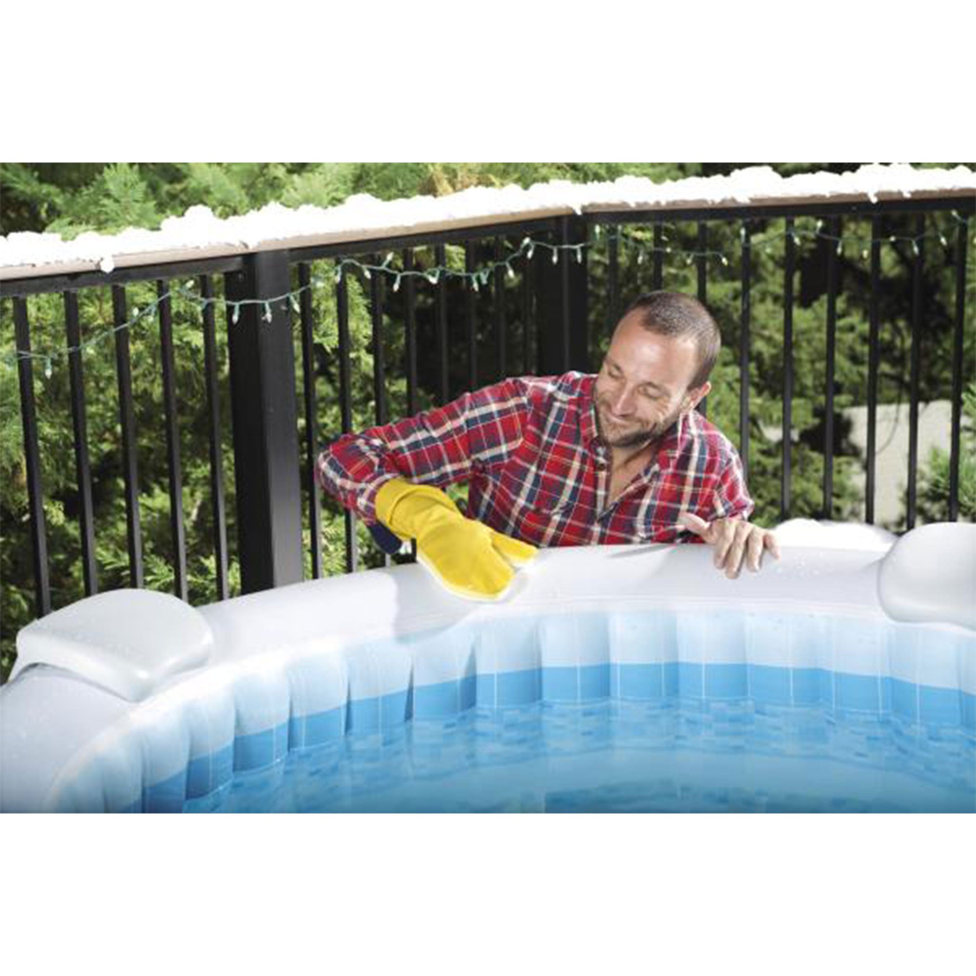 Bestway SaluSpa All In One 3 Piece Cleaning Tool Set for Hot Tub Spa (Used)