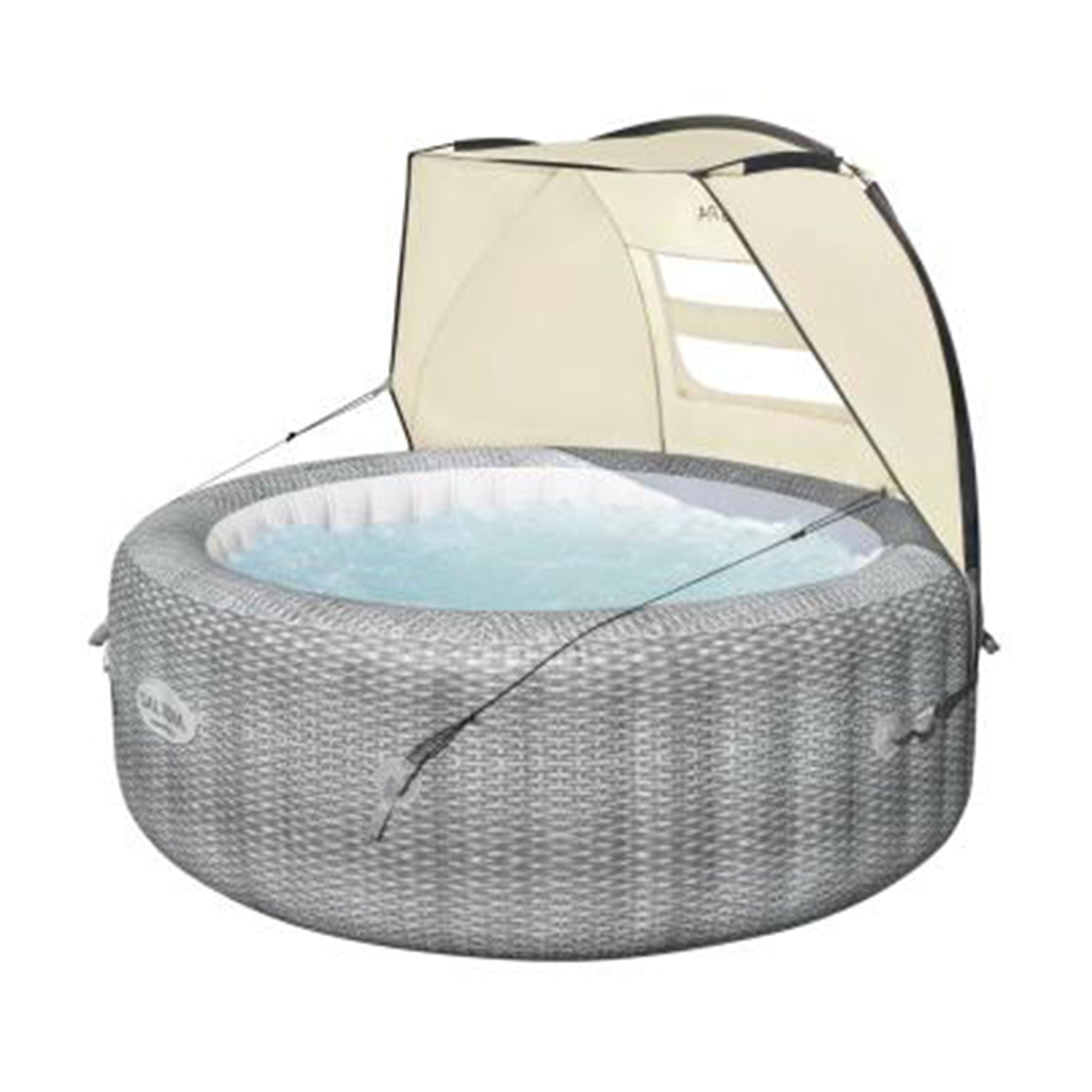 Bestway Small Sun Shade Canopy Accessory for Round Inflatable Hot Tub Spas(Used) - VMInnovations
