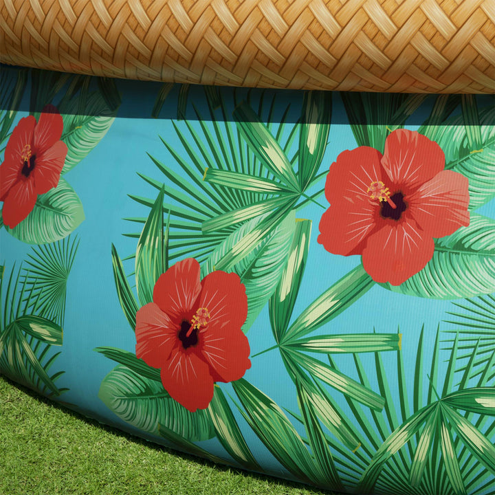 Bestway 15'x33'' Fast Set Paradise Palms Inflatable Swimming Pool Set (Open Box)