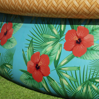 Bestway 57415E 15Ft x 33In Fast Set Paradise Palms Inflatable Pool Set (Used) - VMInnovations