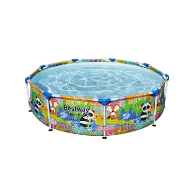 Bestway Steel Pro Panda Reinforced Liner Round Above Ground Pool (For Parts)
