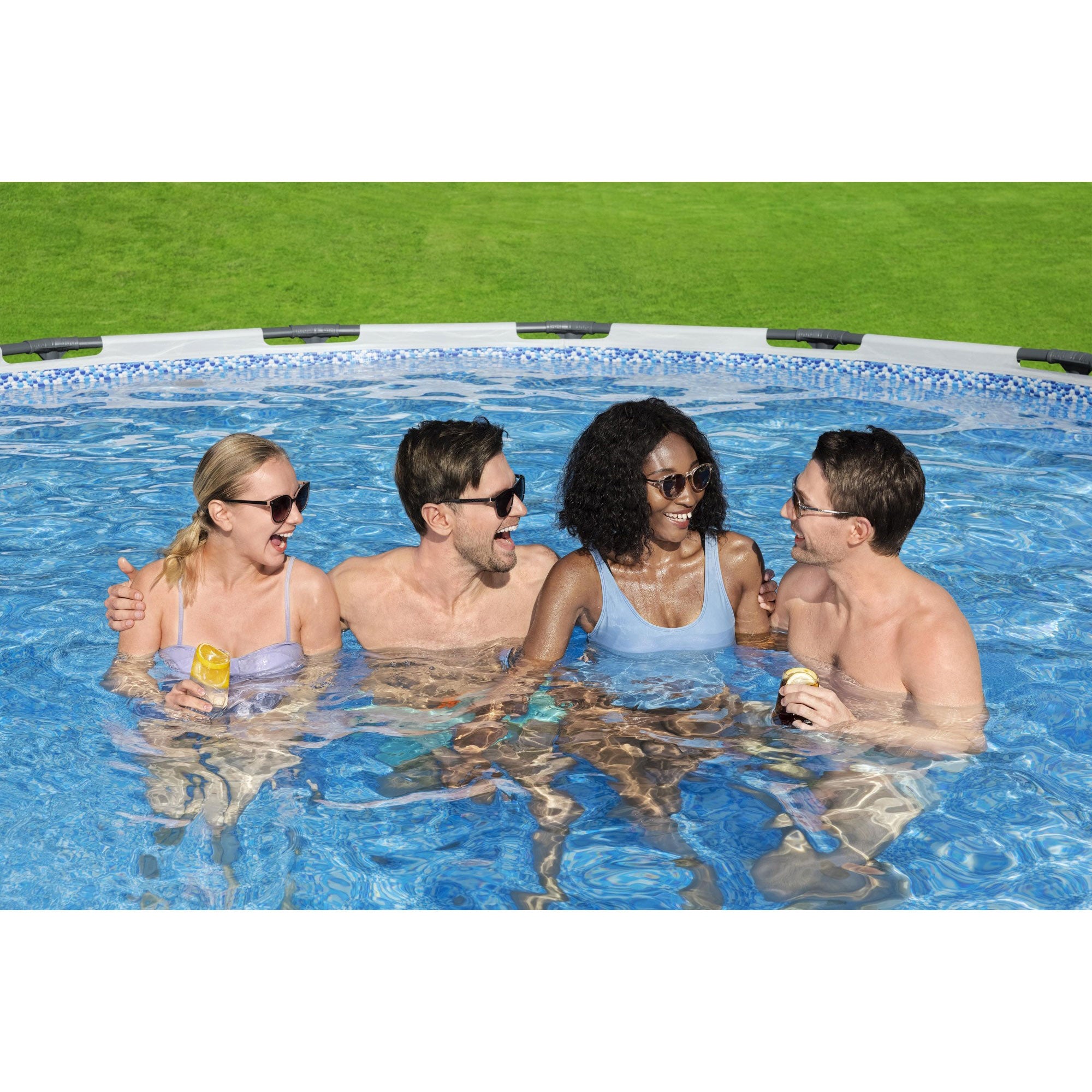 Bestway Steel Pro MAX 16x4 Ft Above Ground Round Pool Set (For Parts) - VMInnovations