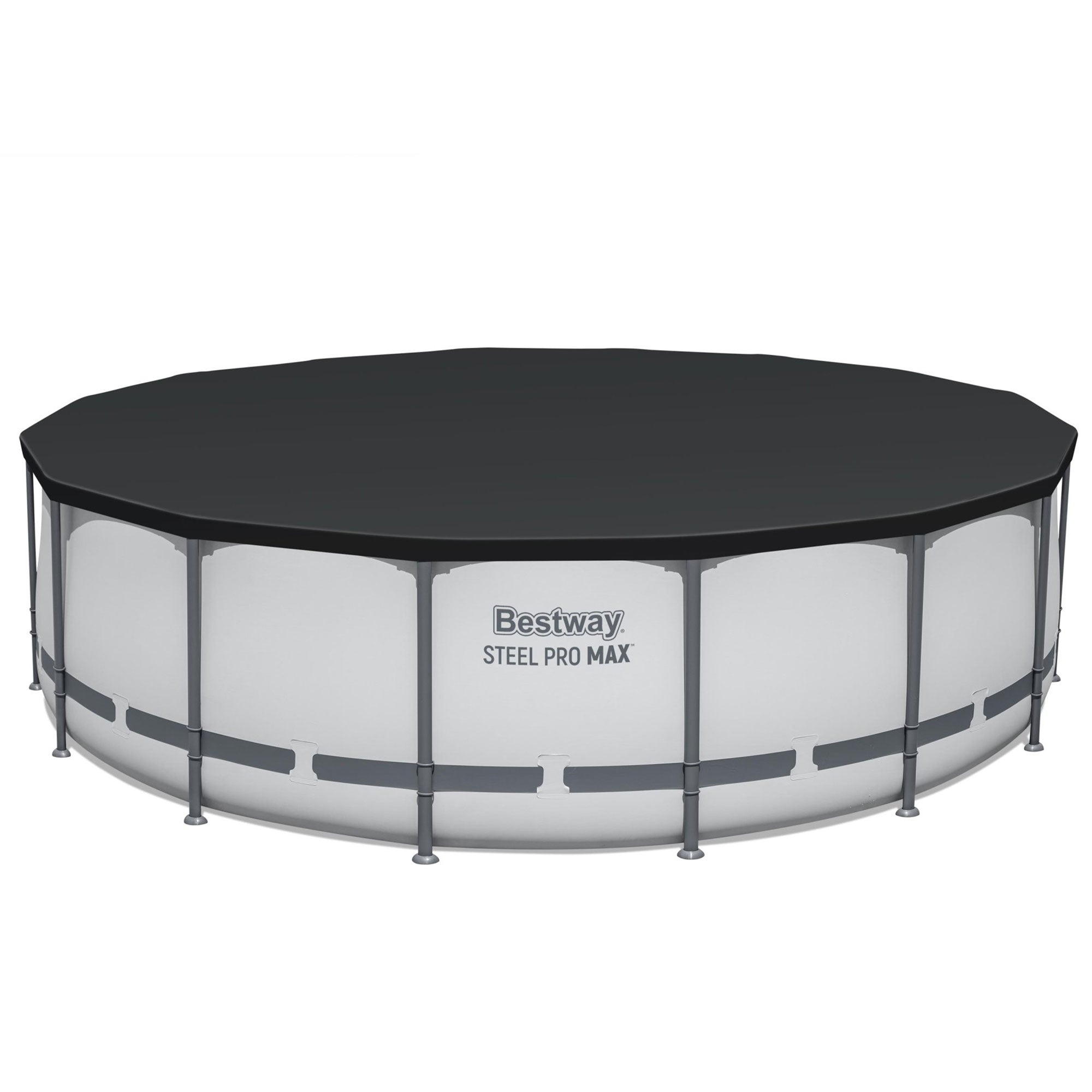 Bestway Steel Pro MAX 16x4 Foot Above Ground Round Pool Set w/Accessories(Used) - VMInnovations