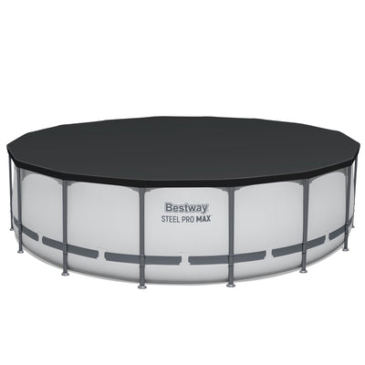 Bestway Steel Pro MAX 16x4 Foot Above Ground Round Pool Set w/Accessories(Used) - VMInnovations