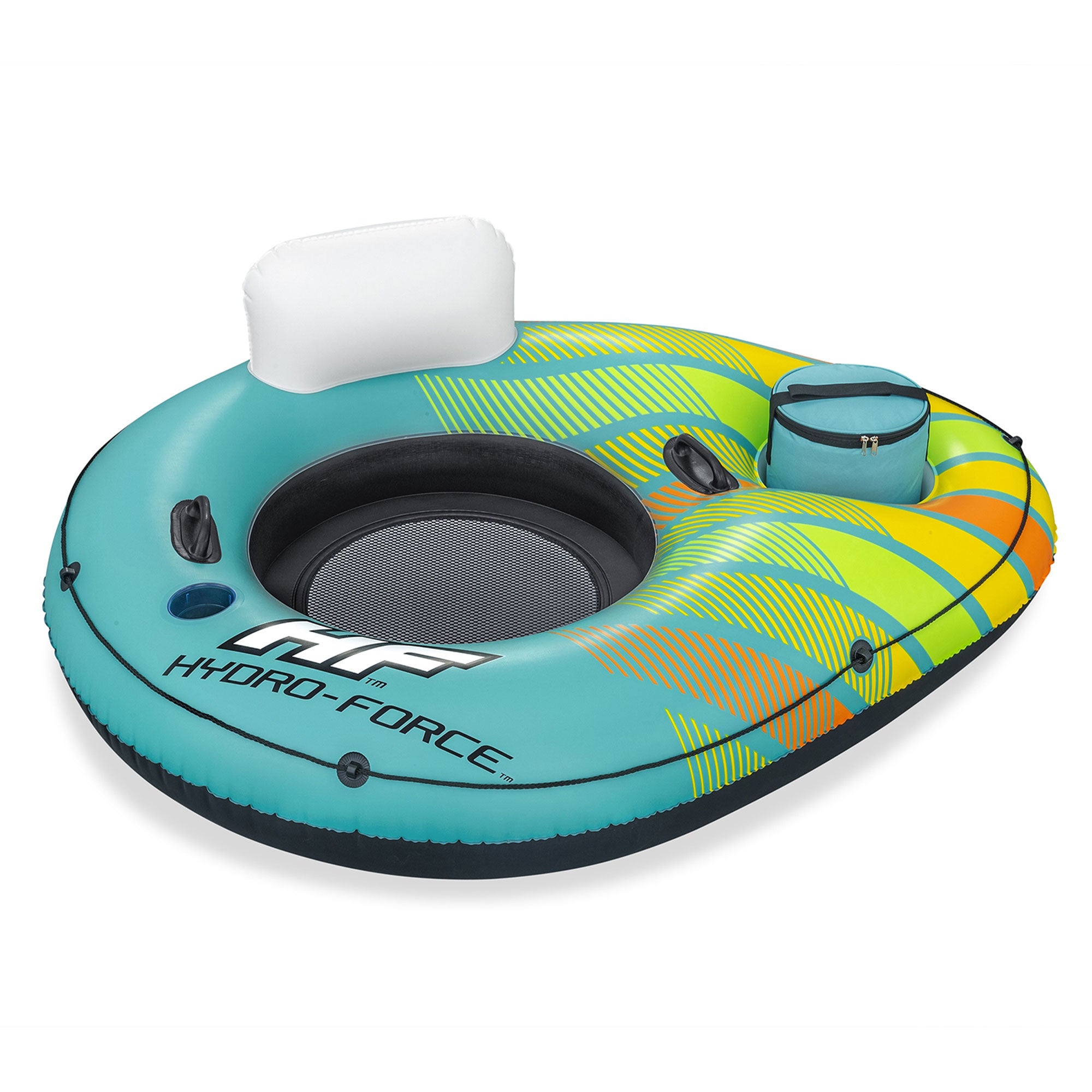 Bestway Hydro Force Alpine Single Person River Float Tube with Cooler (Open Box) - VMInnovations