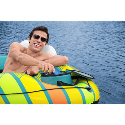 Bestway Hydro Force Alpine Single Person River Float Tube with Removable Cooler - VMInnovations