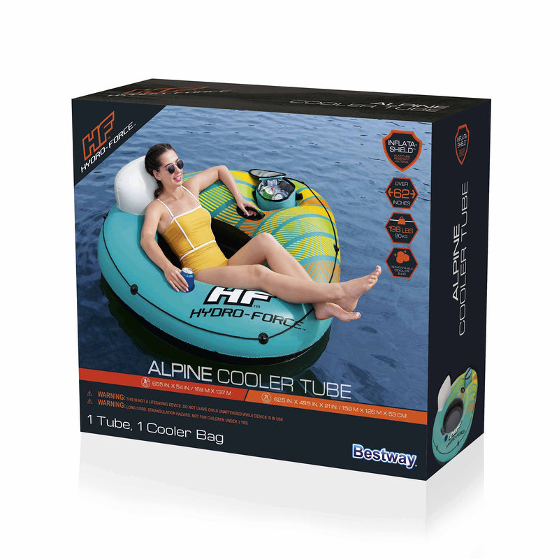 Bestway Hydro Force Alpine Single Person River Float Tube with Removable Cooler