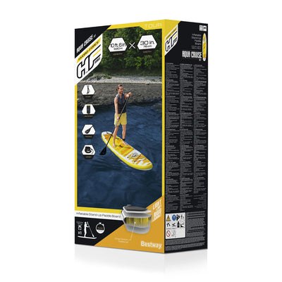Bestway Hydro Force Aqua Cruise Tech Inflatable Stand Up Paddleboard Water Set - VMInnovations