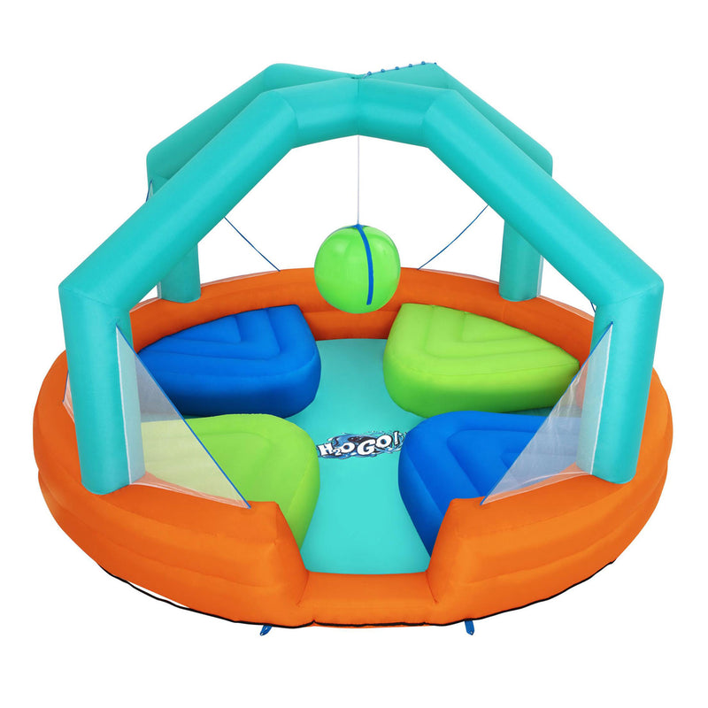 Bestway H2OGO! Dodge & Drench Kids Inflatable Bounce House Game Water Park(Used)